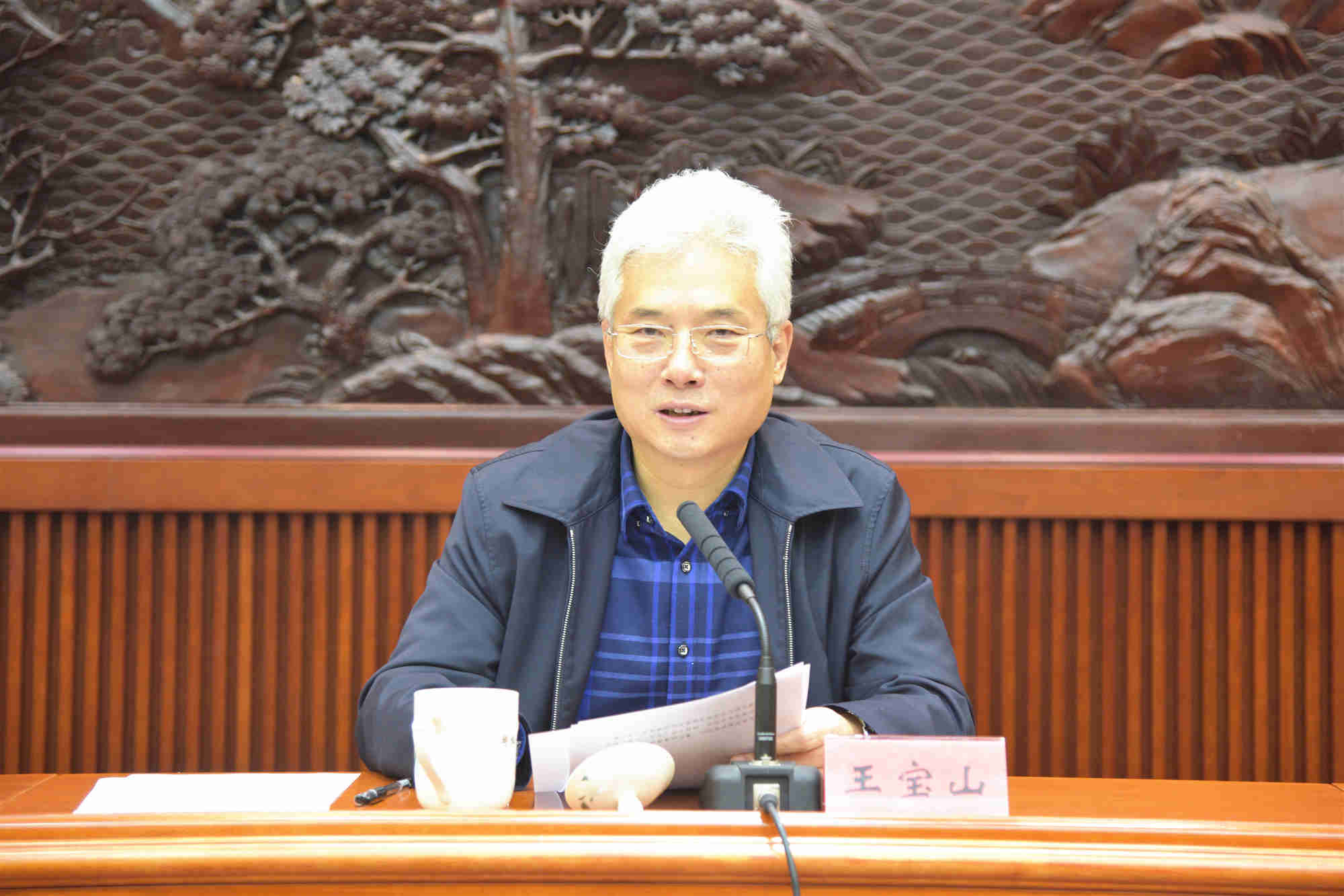 河北省政协副主席,农工党省委主委王宝山出席会议并讲话,农工党省委副