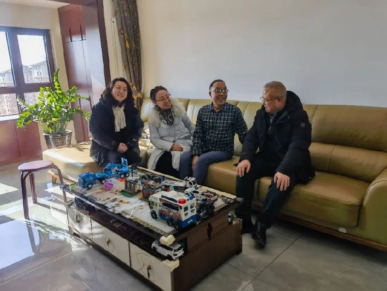 慰问现场